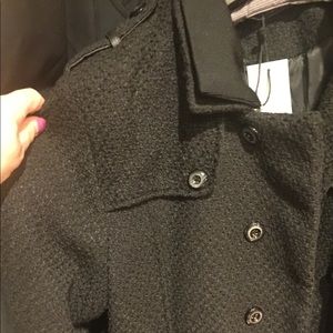 New coat black color medium size